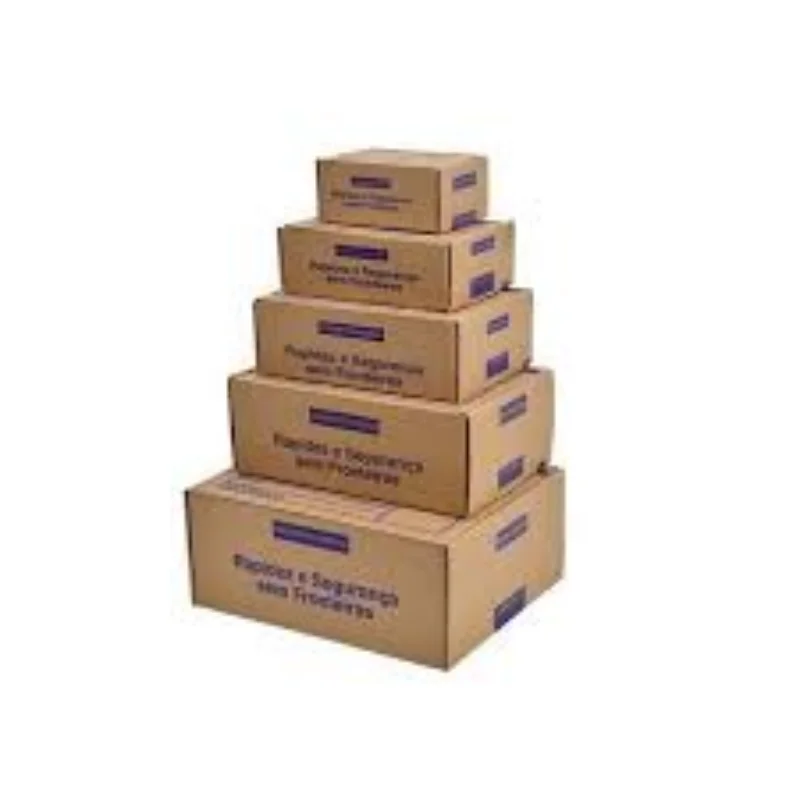 Caixas de papelão para correio