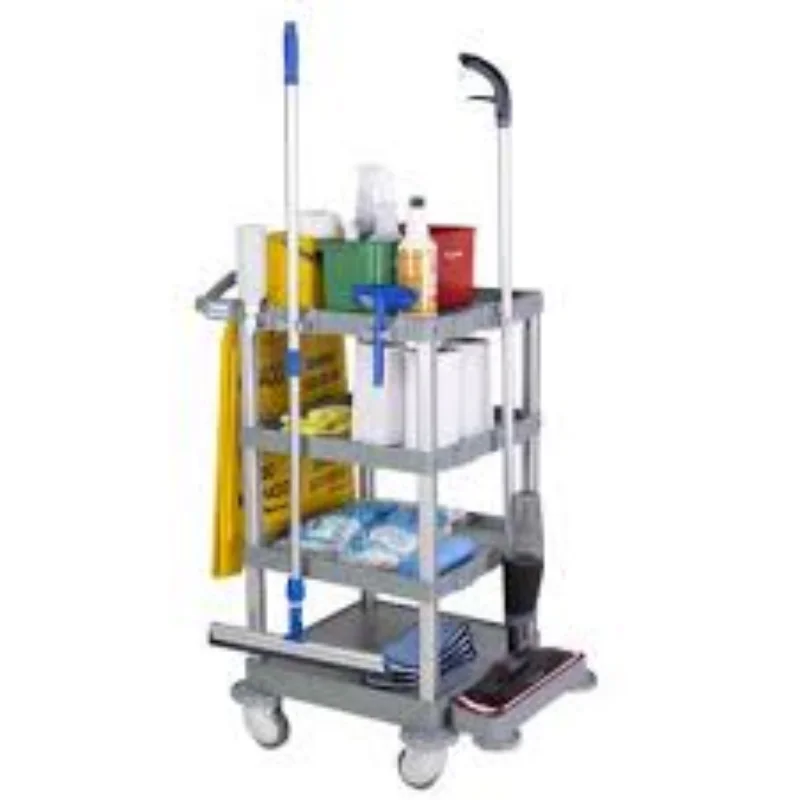 Carrinho multifuncional para limpeza