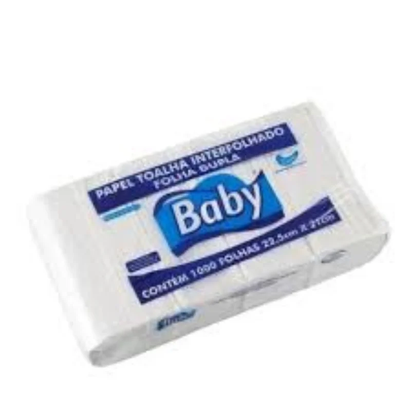 Papel toalha interfolhado folha dupla